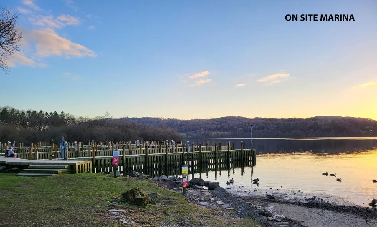 Cheerful 3 Bedroom Lodge At White Cross Bay Windermere Exterior foto